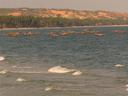 Fishing boats off Mui Nes beach.